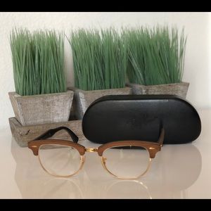 Limited Edition Teakwood Ray Ban Eye Glasses
